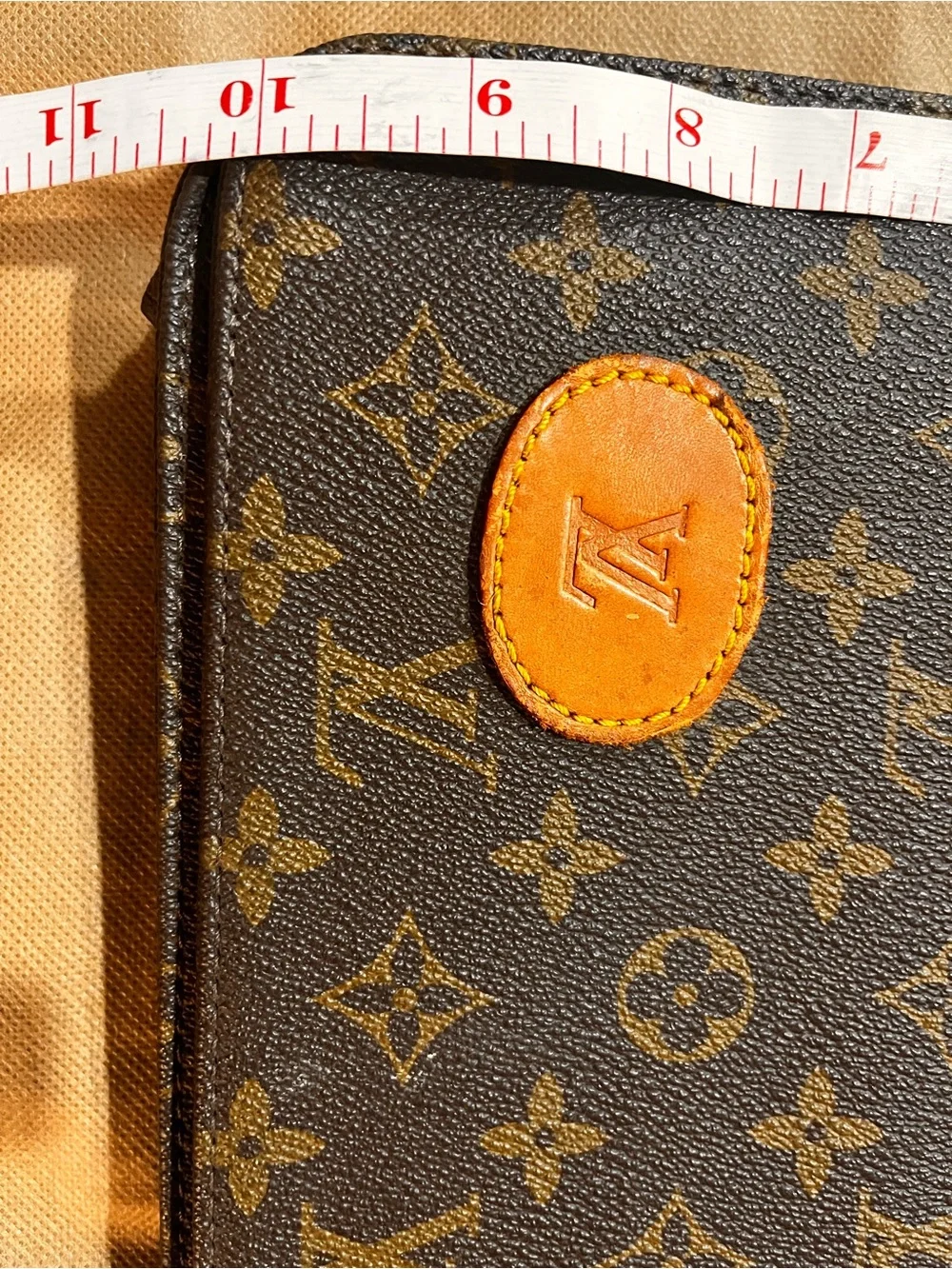 Authentic Louis Vuitton Monogram File Portfolio / Document Organizer